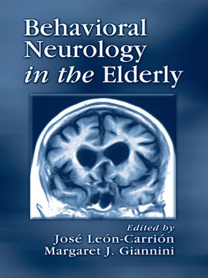 cover image of Behavioral Neurology in the Elderly
